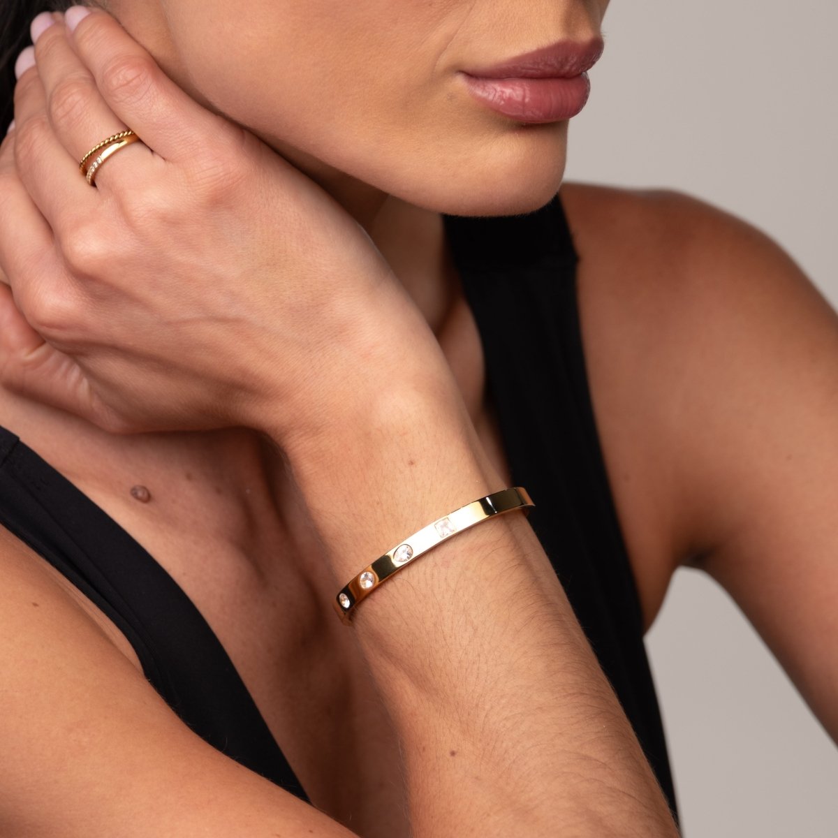 Bracelete Catherine Banhado em Ouro 18k