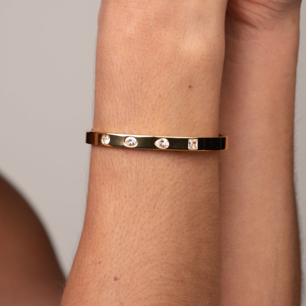 Bracelete Catherine Banhado em Ouro 18k
