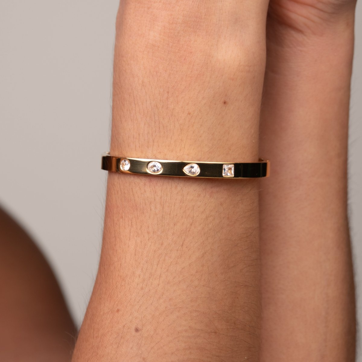 Bracelete Catherine Banhado em Ouro 18k