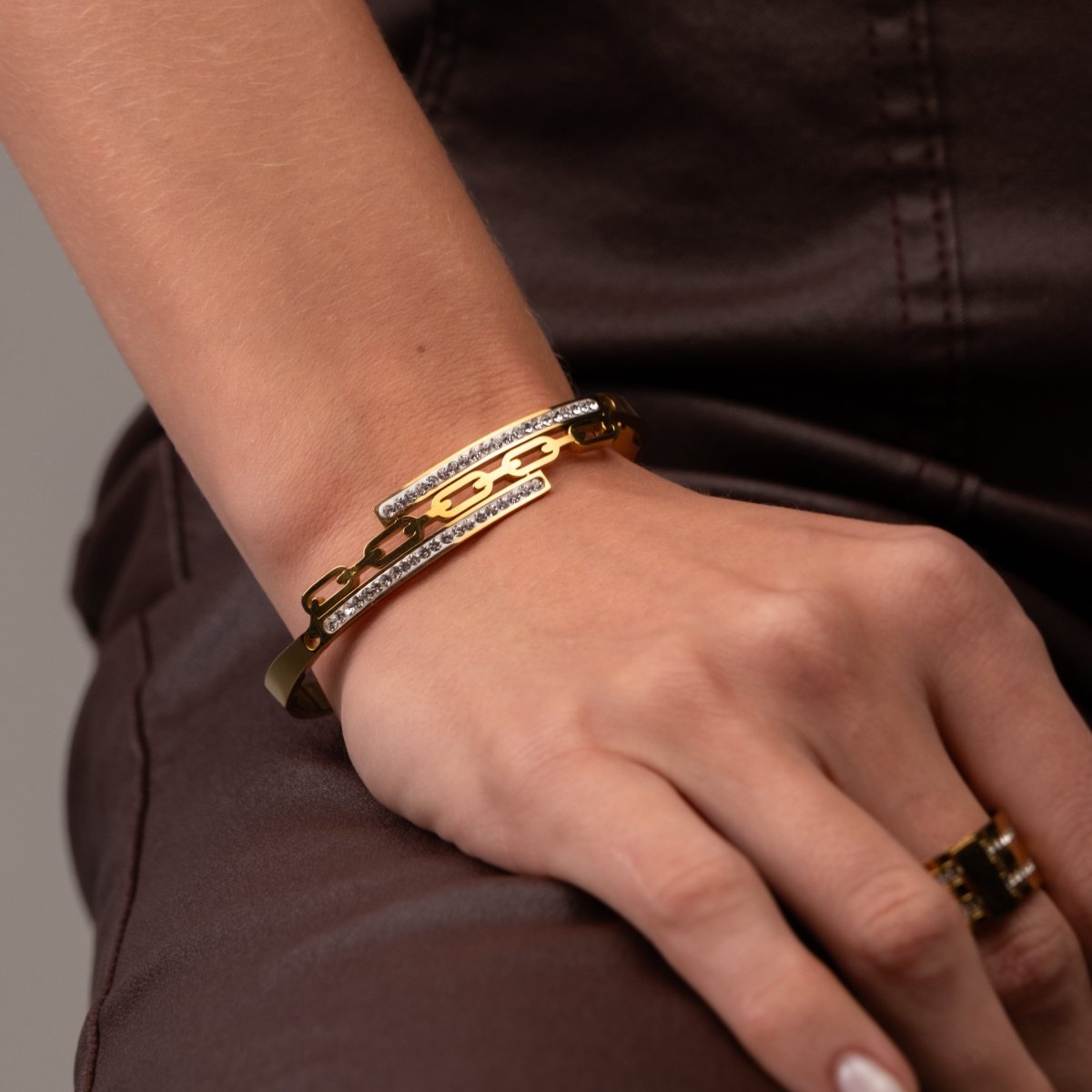 Bracelete Donatela Banhado em Ouro 18K