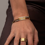Bracelete Donatela Banhado em Ouro 18K