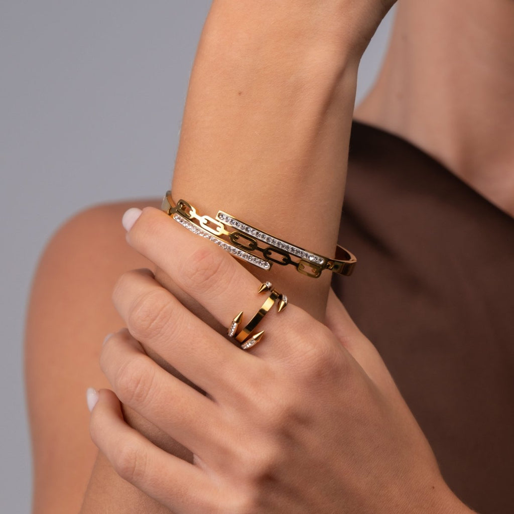 Bracelete Donatela Banhado em Ouro 18K