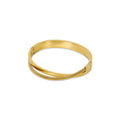 Bracelete Dupla Harmonia Banhado em Ouro 18k