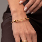 Bracelete Eva Delicado Banhado em Ouro 18k