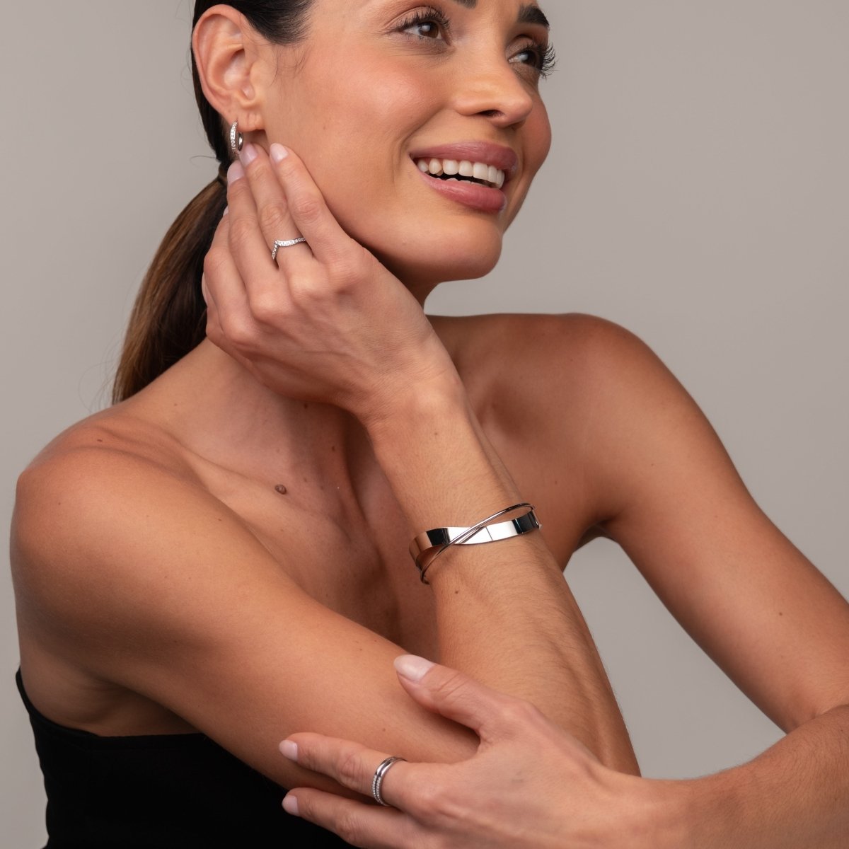 Bracelete Inter - Prata
