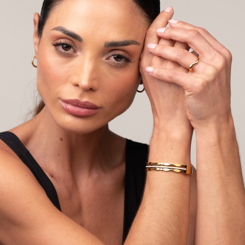 Bracelete Madison Banhado em Ouro 18k