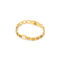 Bracelete Olivia Pedra Zircônia Banhado em Ouro 18k