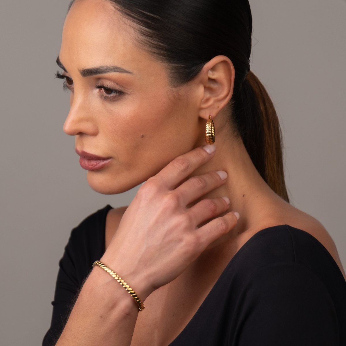 Bracelete Pisa Banhado em Ouro 18k