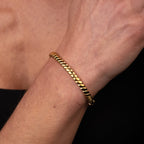 Bracelete Pisa Banhado em Ouro 18k