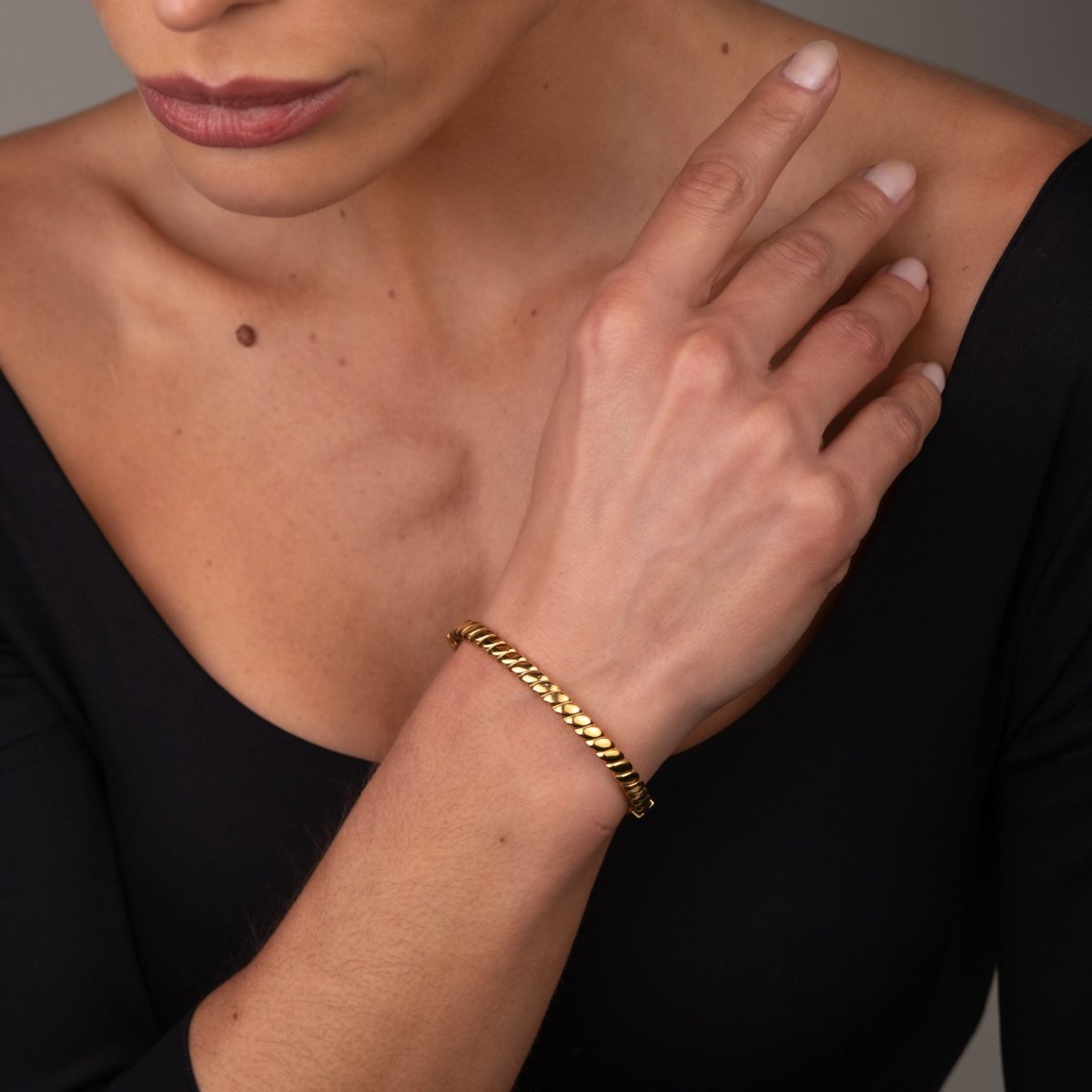 Bracelete Pisa Banhado em Ouro 18k