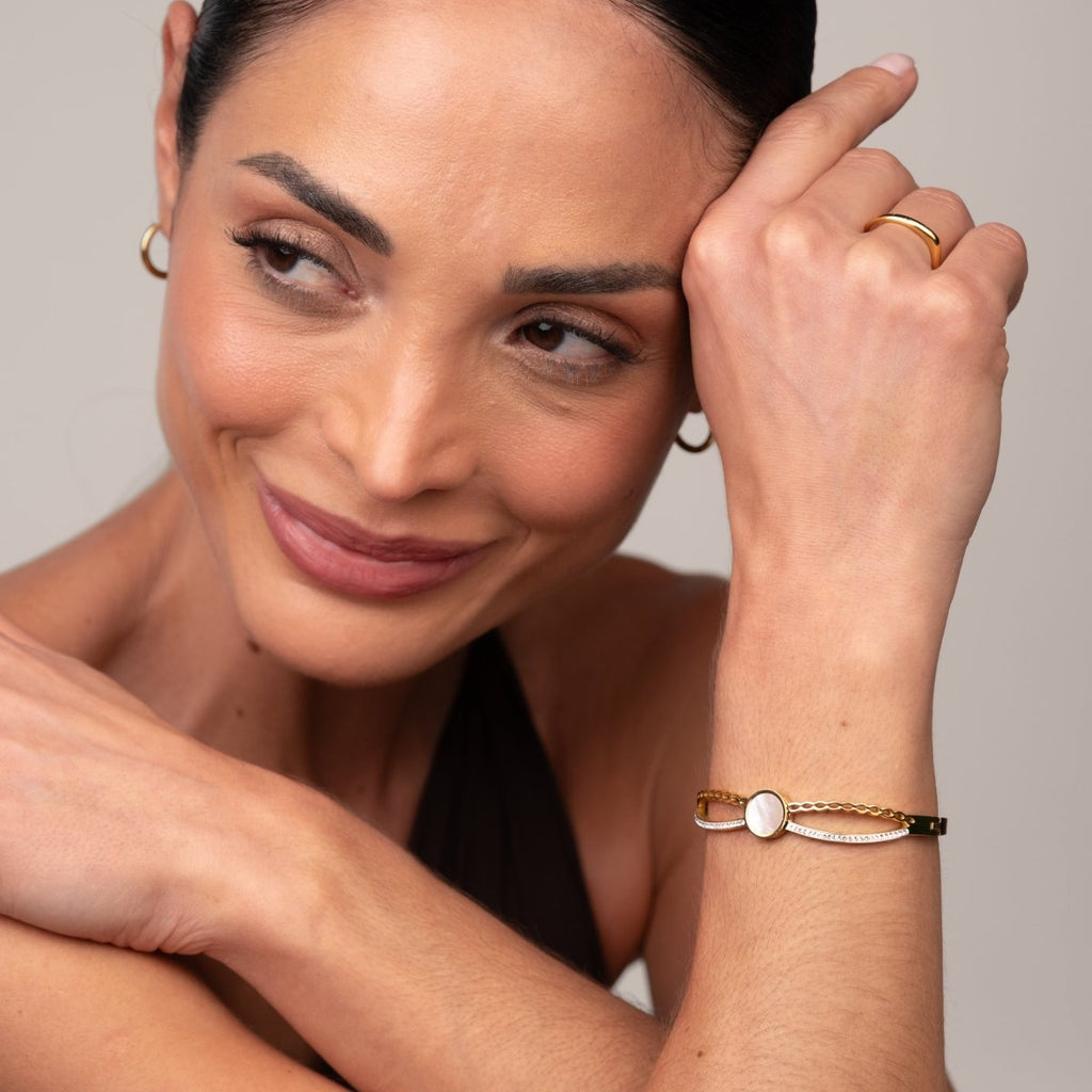 Bracelete Venus Banhado em Ouro 18k