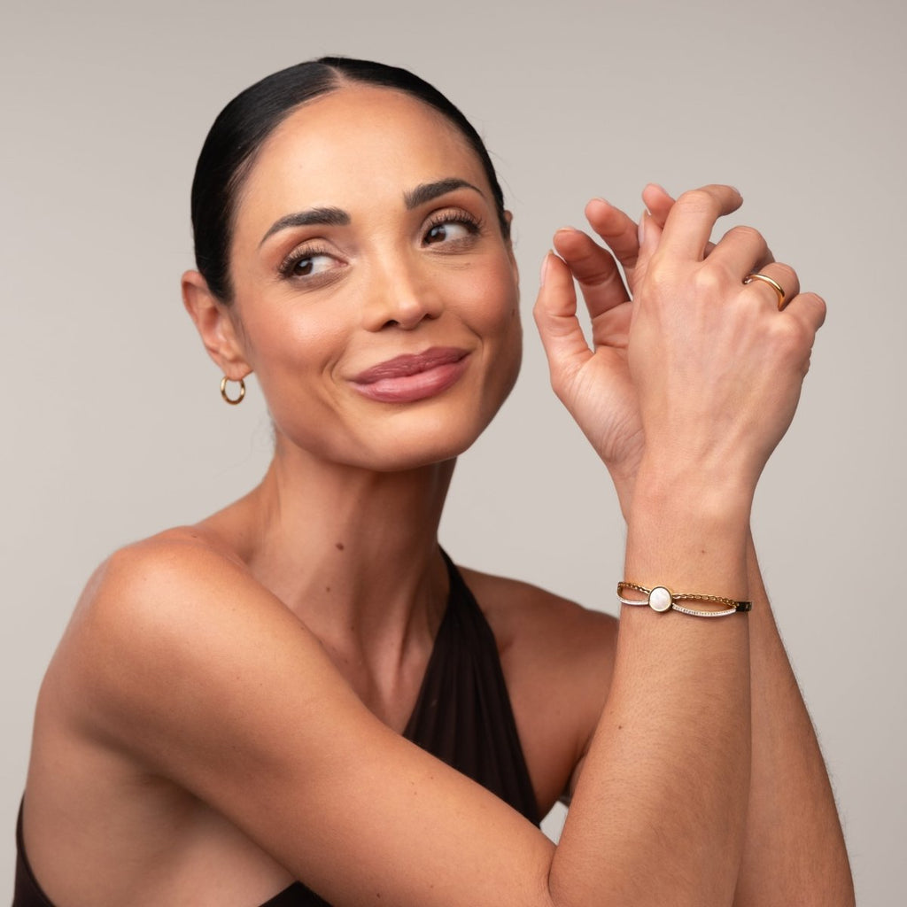 Bracelete Venus Banhado em Ouro 18k
