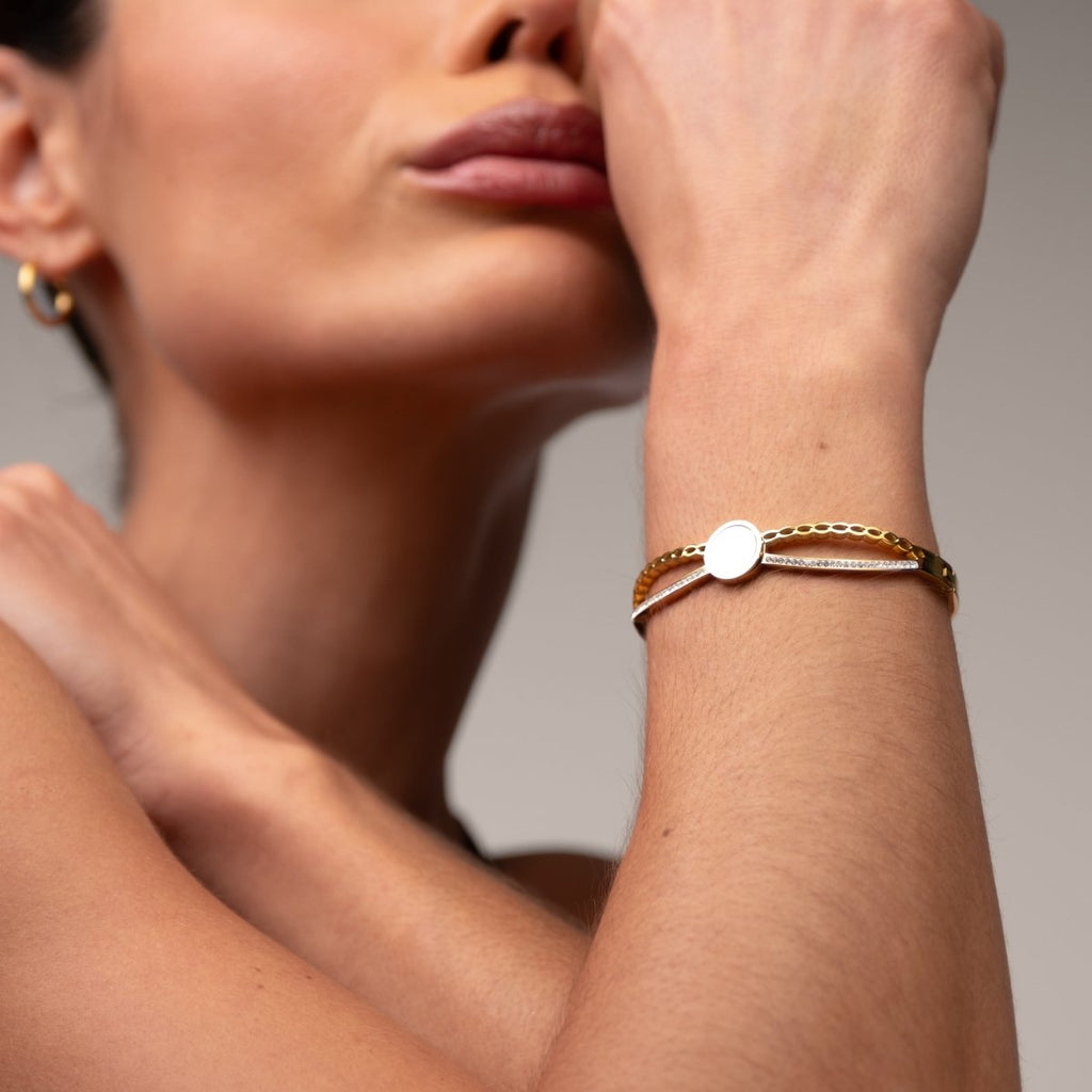Bracelete Venus Banhado em Ouro 18k