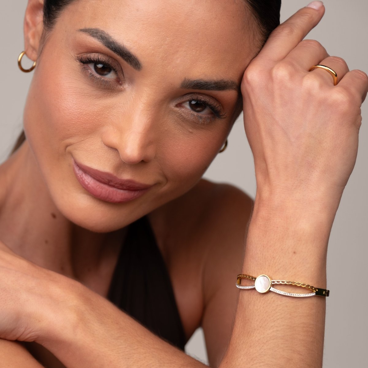 Bracelete Venus Banhado em Ouro 18k