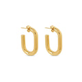 Brinco Argola Piper Banhado em Ouro 18k