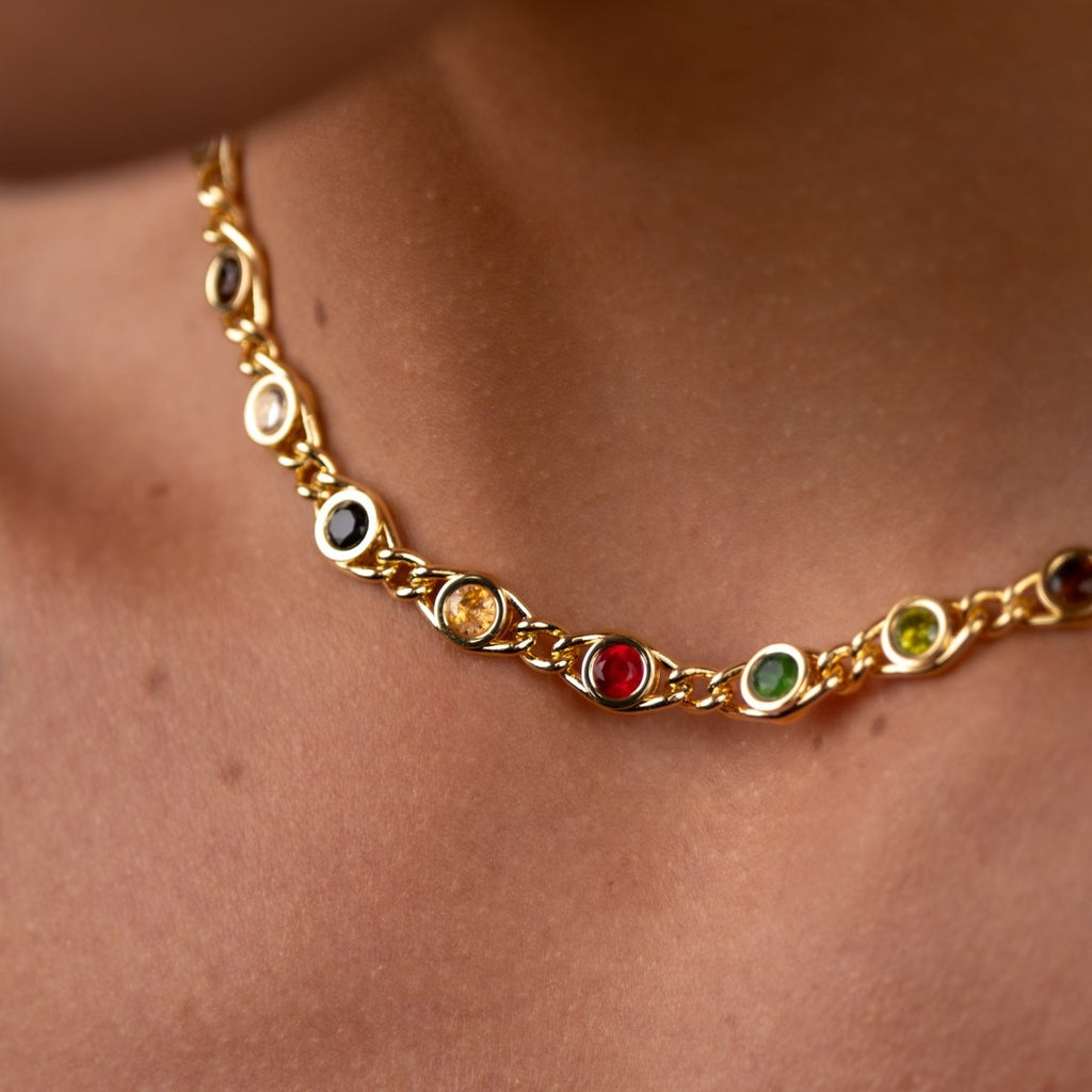 Colar Chloé Banhado em Ouro 18k