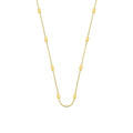 Colar Esfera Banhado em Ouro 18K