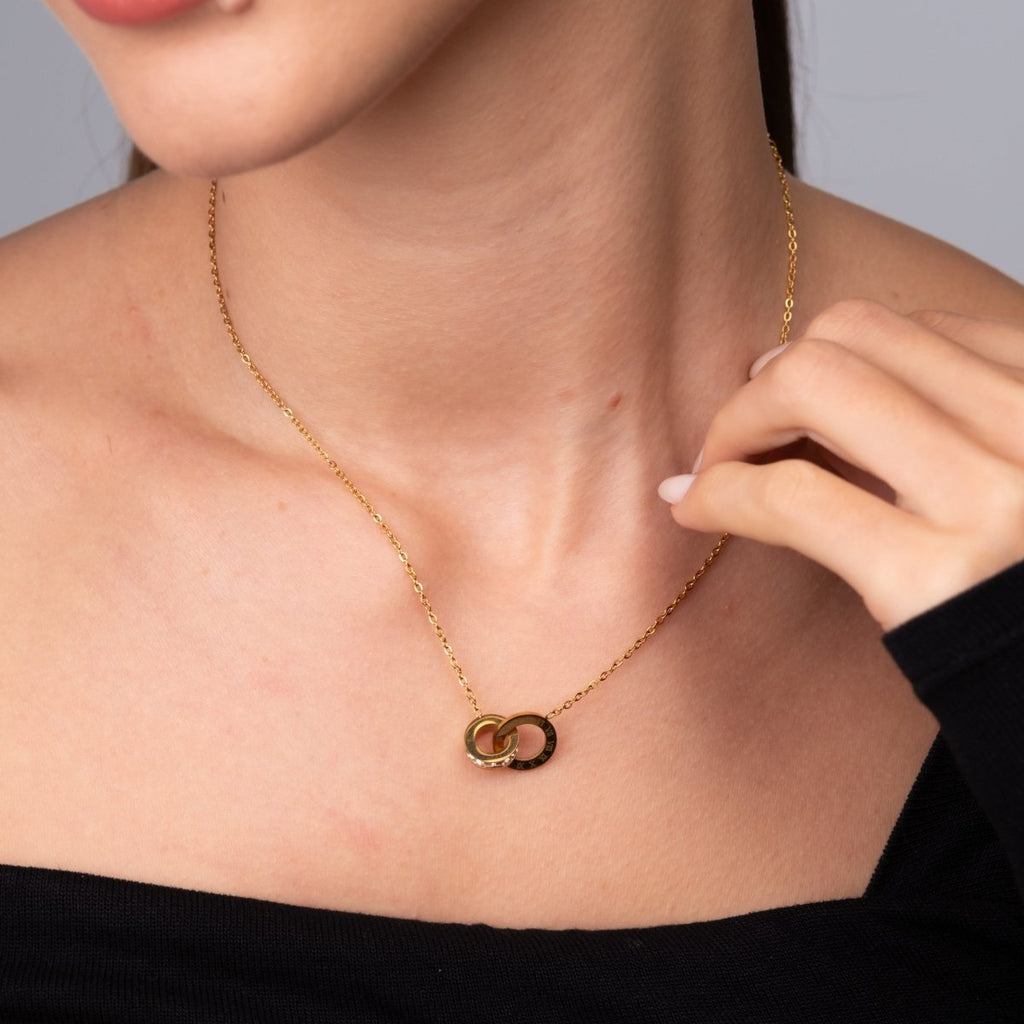 Colar Imperial Pedra Zircônia Banhado em Ouro 18K