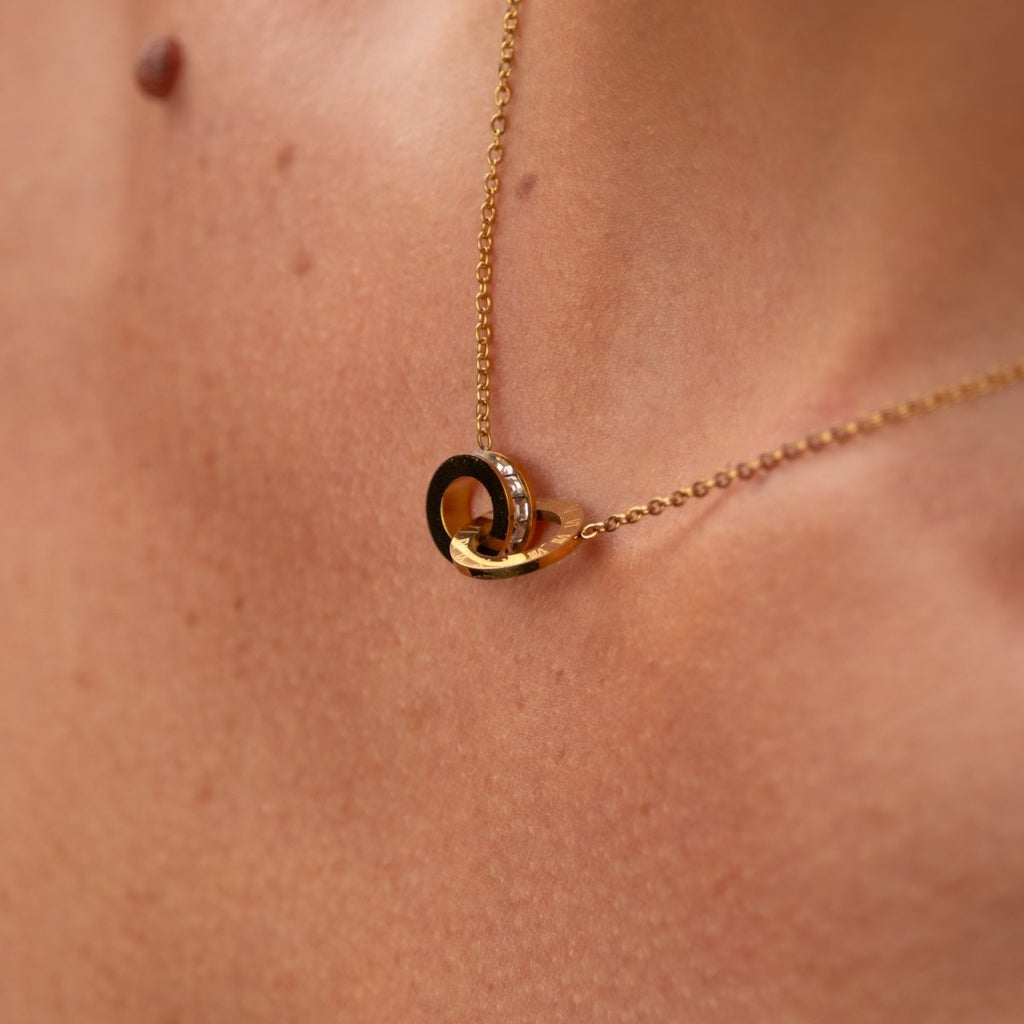 Colar Imperial Pedra Zircônia Banhado em Ouro 18K