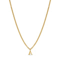 Colar Letra Inicial Chain Banhado em Ouro 18K