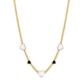 Colar Love Glow Monocromático Banhado em Ouro 18K