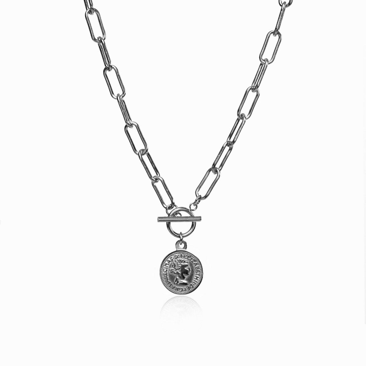 Colar London Cents - Prata