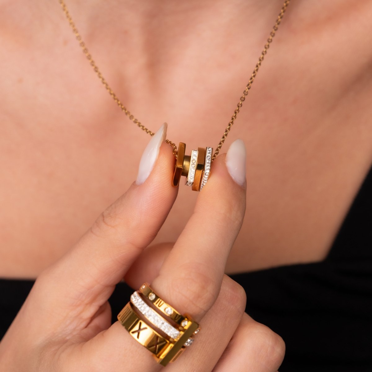 Colar Rubix Banhado em Ouro 18k