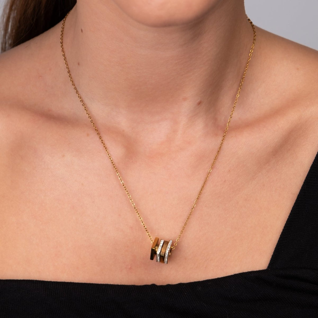 Colar Rubix Banhado em Ouro 18k