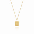 Colar Sunrise Pingente Nascer do Sol Banhado em Ouro 18K