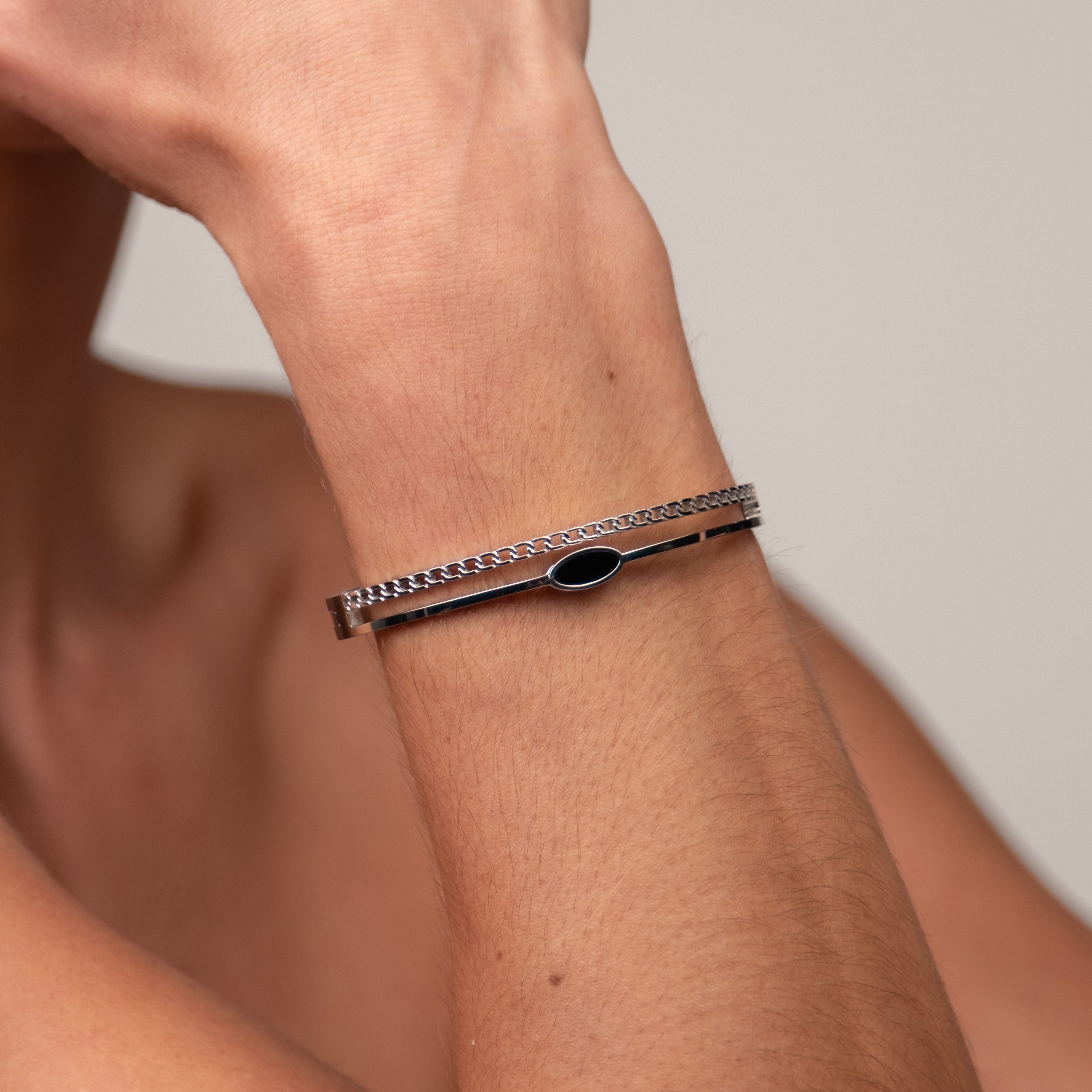 Bracelete Algarismo Romanos - Prata