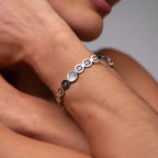 Bracelete Olivia Pedra Zircônia - Prata