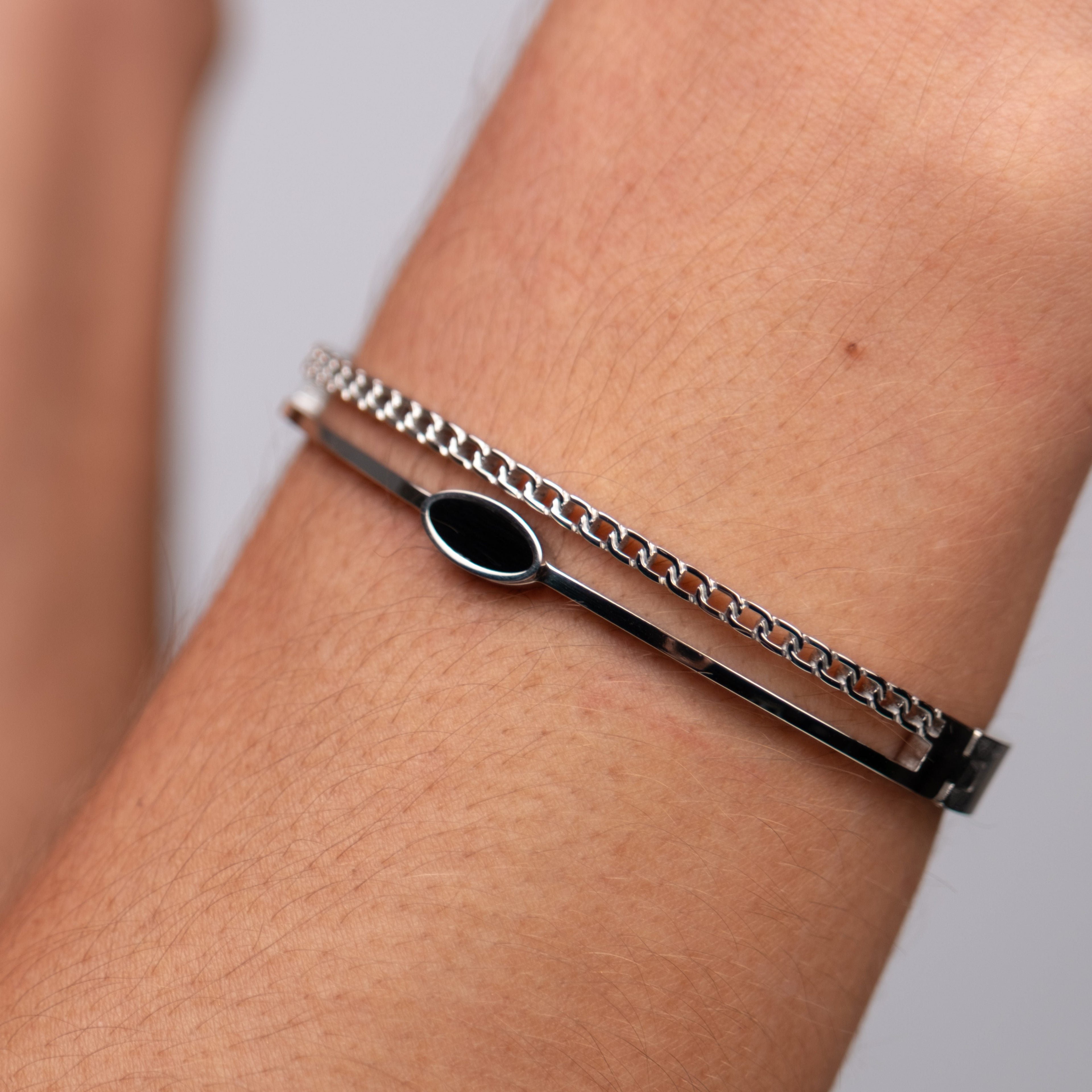 Bracelete Algarismo Romanos - Prata
