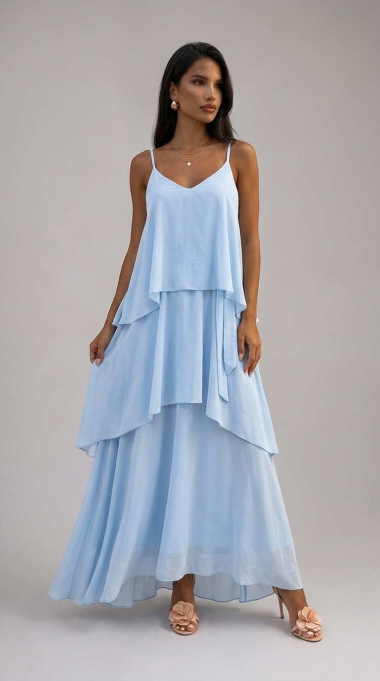 Vestido Longo “Jade” Notte