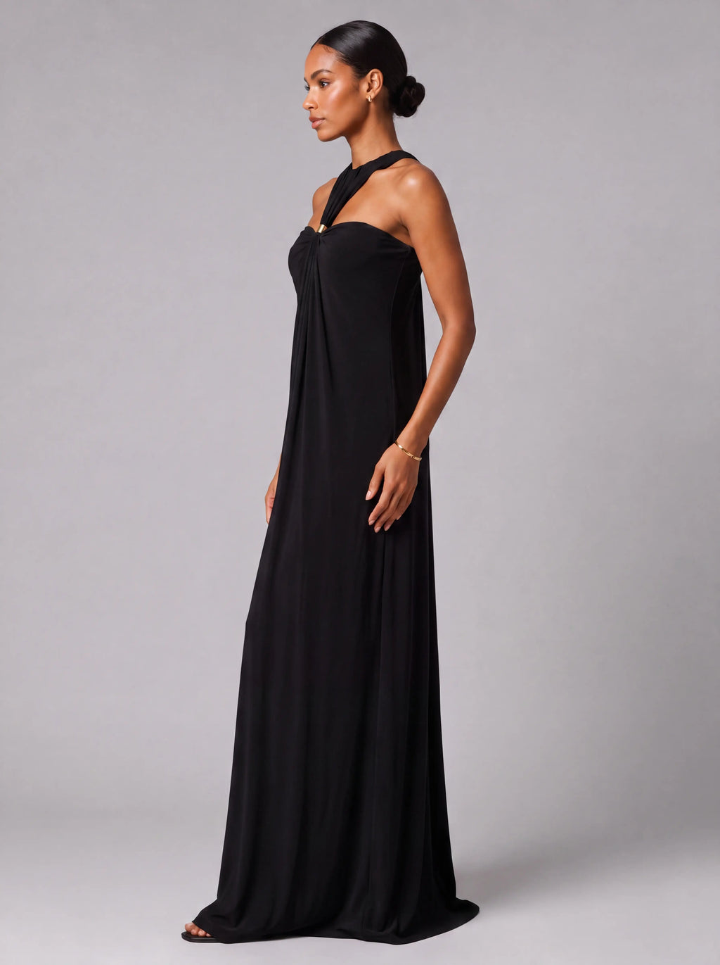 Vestido Longo Costas Abertas "Halter" Notte