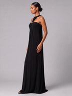 Vestido Longo Costas Abertas "Halter" Notte