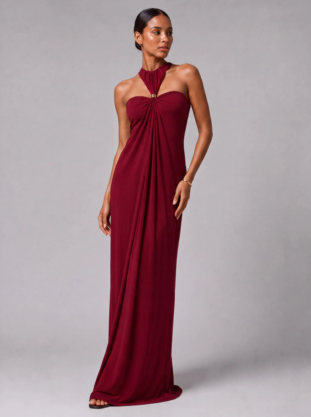 Vestido Longo Costas Abertas "Vivienne" Notte