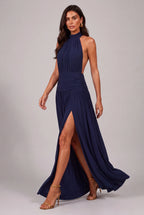 Vestido Longo Aura Halter Notte