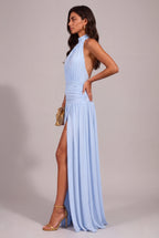 Vestido Longo Aura Halter Notte
