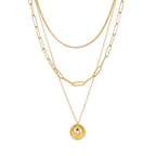 Mix de Colares Cleópatra Banhado em Ouro 18K