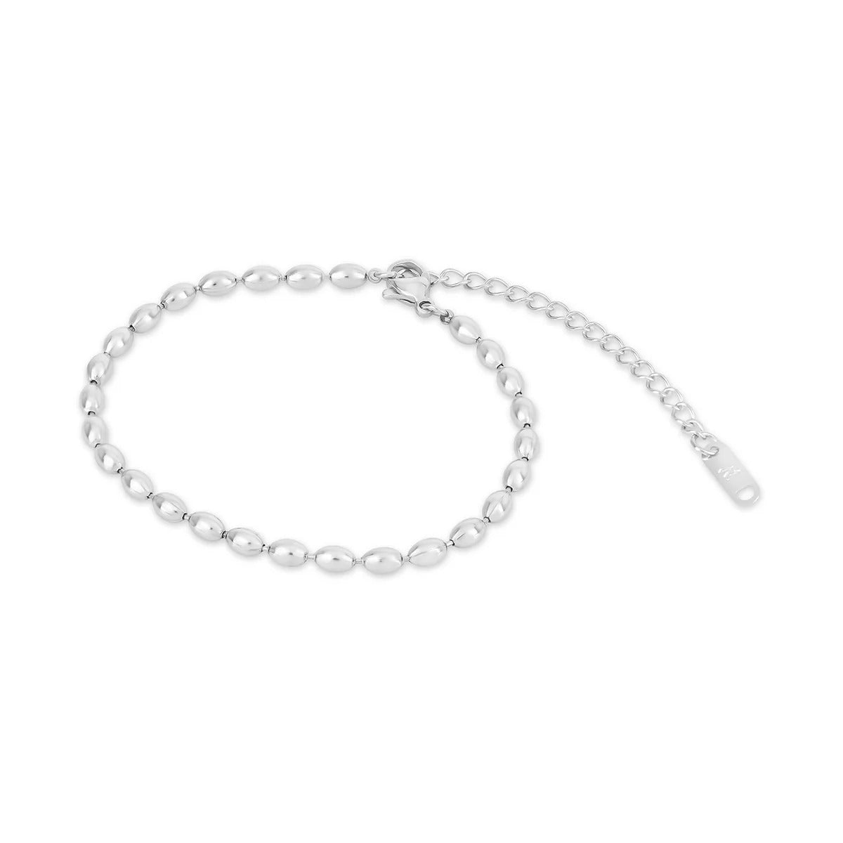 Pulseira Corrente Esferas - Prata