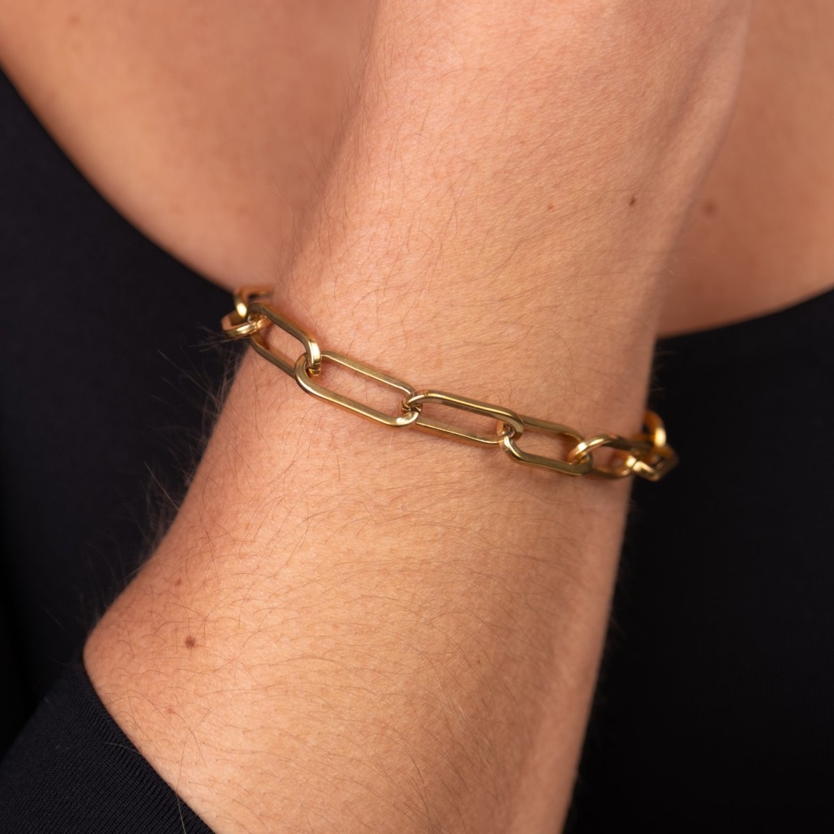 Pulseira Elos Celina Corrente Banhado em Ouro 18K