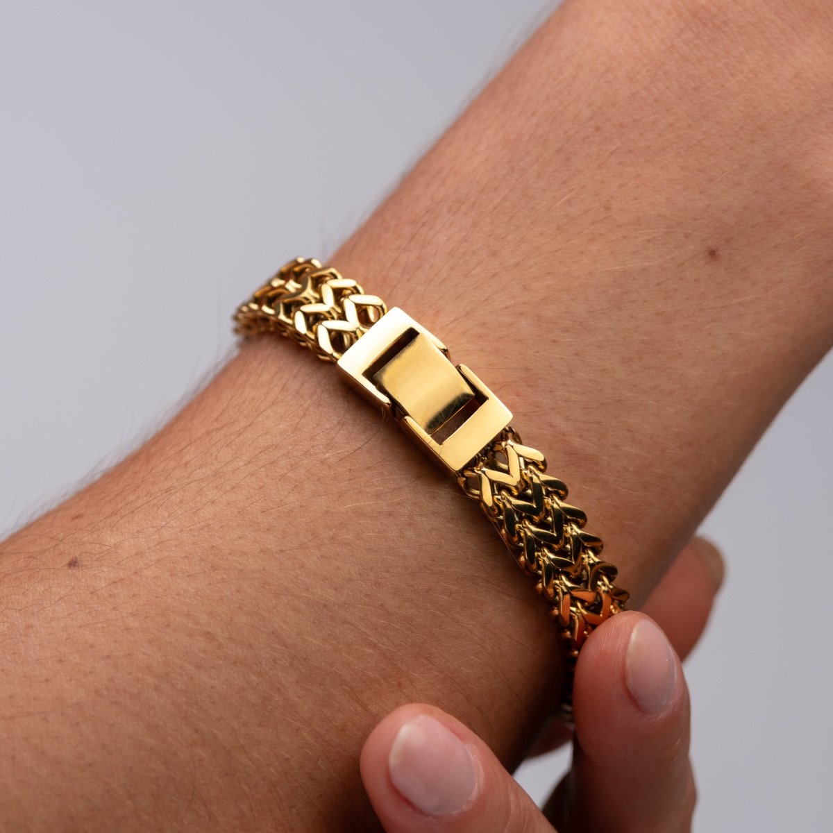 Pulseira Link Banhado em Ouro 18k