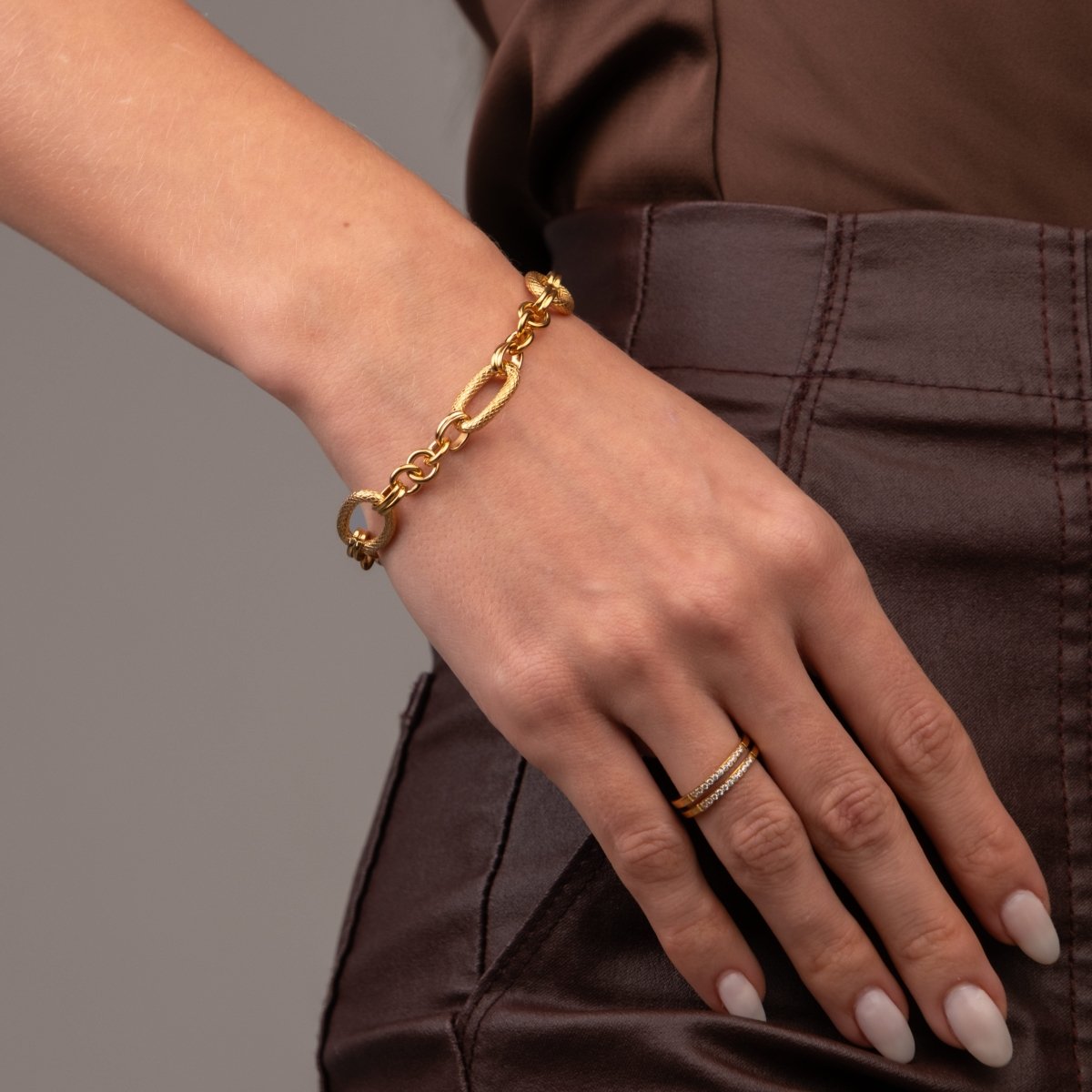 Pulseira Lux Banhada em Ouro 18k