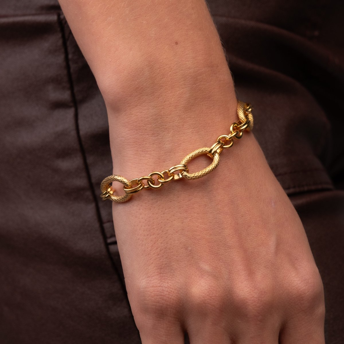 Pulseira Lux Banhada em Ouro 18k