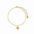 Tornozeleira Love Banhado em Ouro 18K